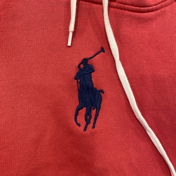 Polo Ralph Lauren Pink Hoodie ptp21 - Picture 12 of 13